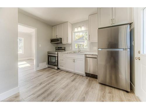 248 Ottawa St N Street, Kitchener, ON - Indoor Photo Showing Kitchen With Double Sink