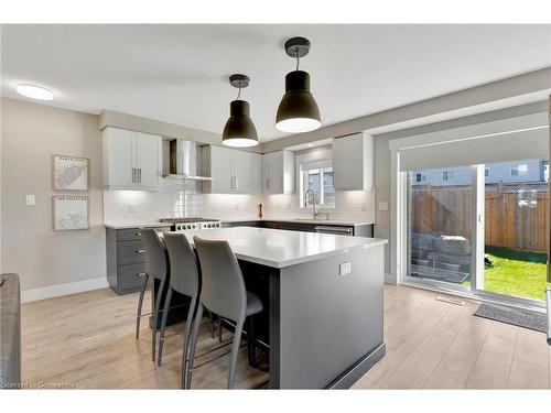 185 Rochefort Street, Kitchener, ON - Indoor Photo Showing Kitchen With Upgraded Kitchen