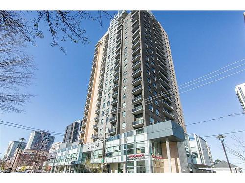 1506-318 Spruce Street, Waterloo, ON - Outdoor With Balcony With Facade