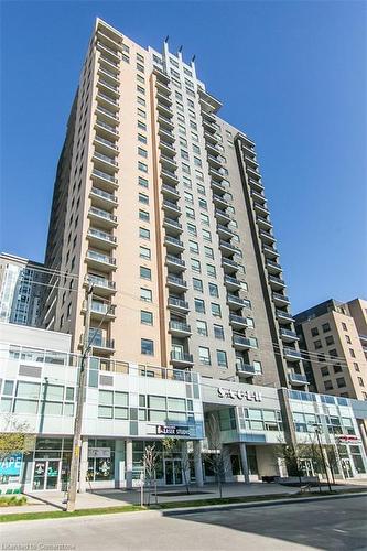 1506-318 Spruce Street, Waterloo, ON - Outdoor With Balcony With Facade