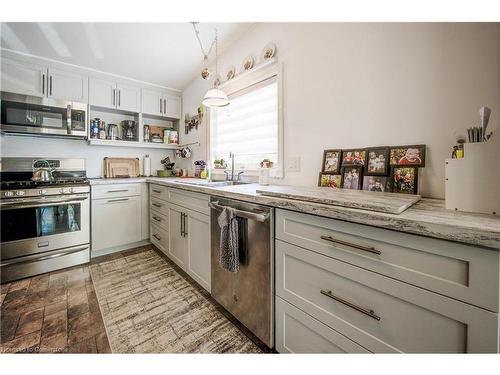 3 Golden Pond Rd Private, Puslinch, ON - Indoor Photo Showing Kitchen With Double Sink