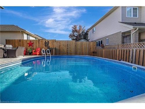 88 Stanley Avenue, Kitchener, ON - Outdoor With Above Ground Pool