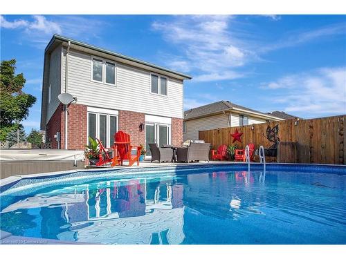 88 Stanley Avenue, Kitchener, ON - Outdoor With In Ground Pool With Backyard