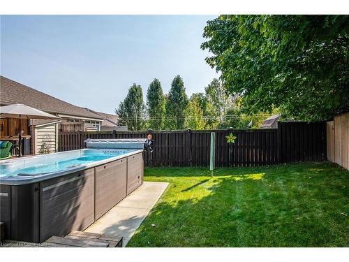 181 Doon Mills Drive, Kitchener, ON - Outdoor With Above Ground Pool With Backyard