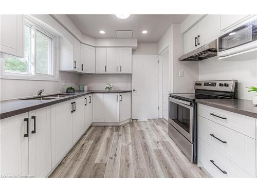 24 Old Chicopee Drive, Kitchener, ON - Indoor Photo Showing Kitchen With Stainless Steel Kitchen With Double Sink