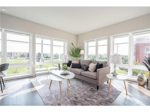 202-175 Commonwealth Street, Kitchener, ON - Indoor Photo Showing Living Room