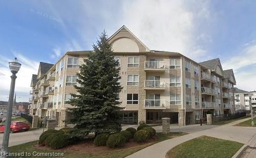 405-8 Harris Street, Cambridge, ON - Outdoor With Balcony With Facade