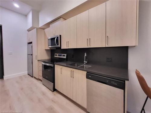 135-145 Columbia Street W, Waterloo, ON - Indoor Photo Showing Kitchen With Double Sink