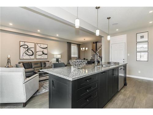 437 Westhaven Street, Waterloo, ON - Indoor Photo Showing Kitchen With Double Sink With Upgraded Kitchen