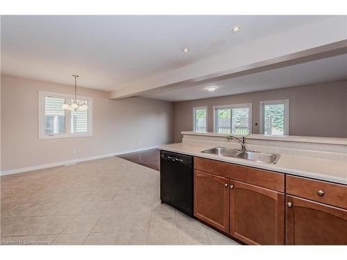 57 Iron Gate Street, Kitchener, ON - Indoor Photo Showing Kitchen With Double Sink