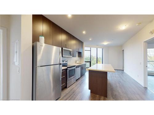 424-690 King Street W, Kitchener, ON - Indoor Photo Showing Kitchen With Stainless Steel Kitchen