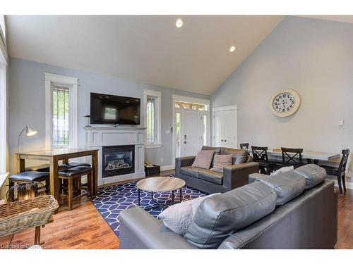 71288 Elm Street, Bluewater, ON - Indoor Photo Showing Living Room With Fireplace