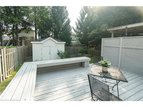 94 Queen Charlotte Crescent, Kitchener, ON - Outdoor With Deck Patio Veranda With Exterior