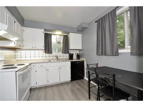 B-183 Cedarvale Crescent, Waterloo, ON - Indoor Photo Showing Kitchen With Double Sink