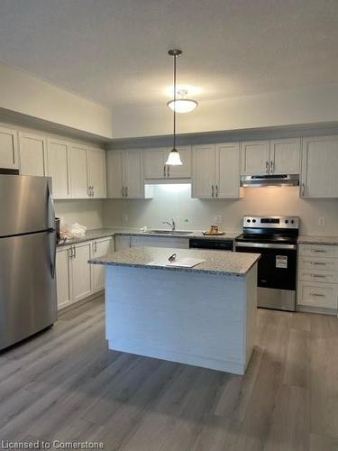 H125-25 Isherwood Avenue, Cambridge, ON - Indoor Photo Showing Kitchen With Stainless Steel Kitchen