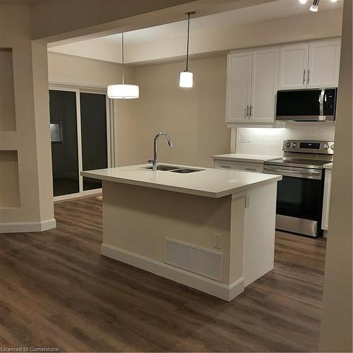 53 Bensley Lane, Hamilton, ON - Indoor Photo Showing Kitchen With Double Sink