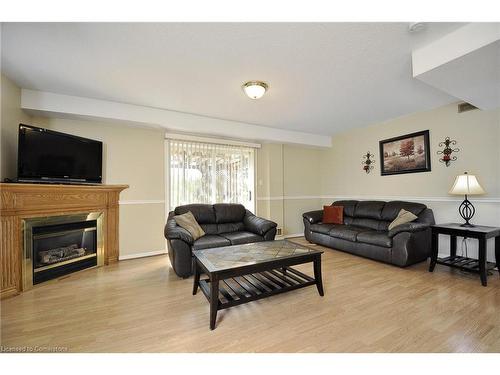 255 Green Vista Drive, Cambridge, ON - Indoor Photo Showing Living Room With Fireplace