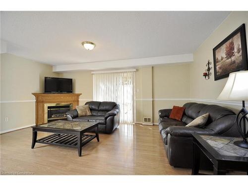 255 Green Vista Drive, Cambridge, ON - Indoor Photo Showing Living Room With Fireplace