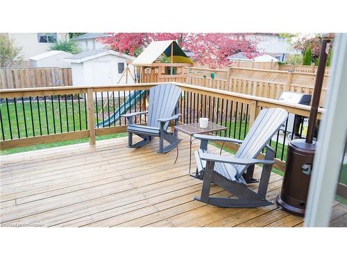 413 Lansdowne Avenue, Woodstock, ON - Outdoor With Deck Patio Veranda With Exterior