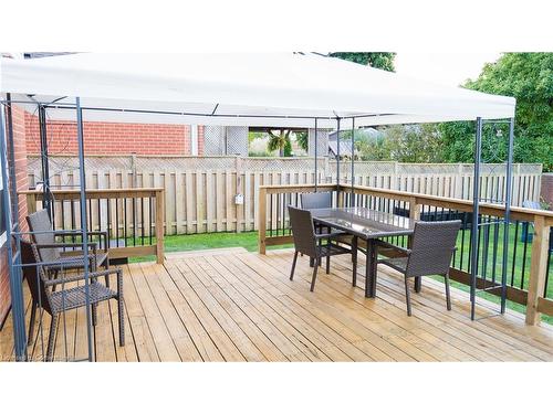 413 Lansdowne Avenue, Woodstock, ON - Outdoor With Deck Patio Veranda With Exterior