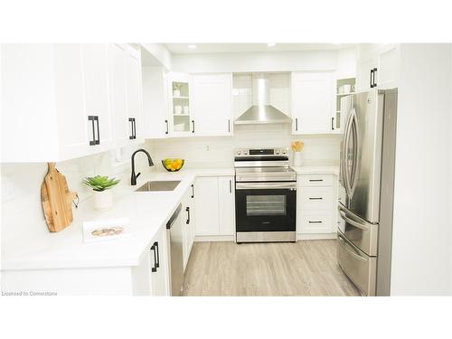 413 Lansdowne Avenue, Woodstock, ON - Indoor Photo Showing Kitchen With Stainless Steel Kitchen