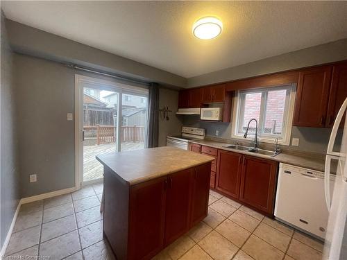 136 Haskell Road, Cambridge, ON - Indoor Photo Showing Kitchen With Double Sink