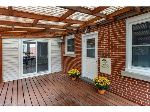 77 Bruce Street, Kitchener, ON - Outdoor With Deck Patio Veranda With Exterior