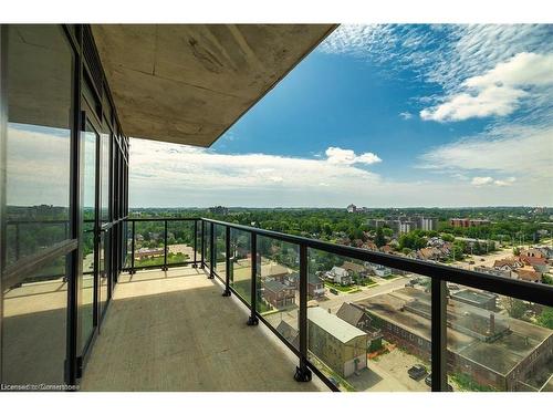 1405-108 Garment Street, Kitchener, ON - Outdoor With Balcony With View With Exterior