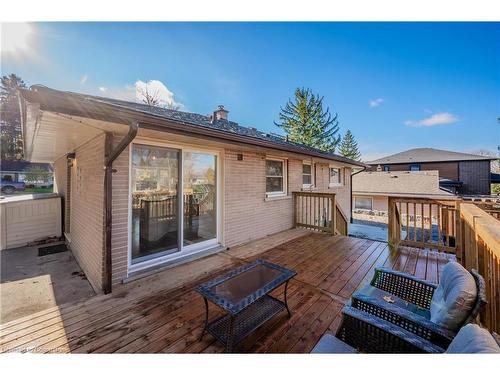 81 David Street, Cambridge, ON - Outdoor With Deck Patio Veranda With Exterior