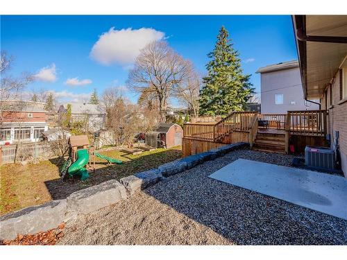 81 David Street, Cambridge, ON - Outdoor With Deck Patio Veranda