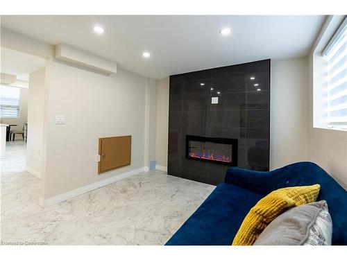 34 Dooley Drive, Kitchener, ON - Indoor With Fireplace