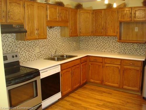 305-4 Albert Street, Cambridge, ON - Indoor Photo Showing Kitchen With Double Sink