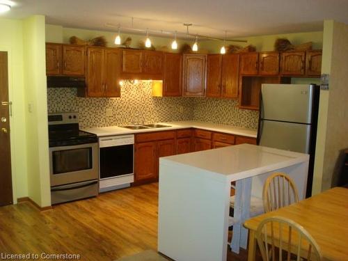 305-4 Albert Street, Cambridge, ON - Indoor Photo Showing Kitchen With Double Sink