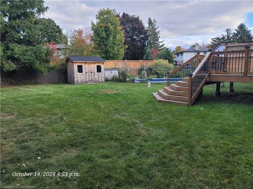 18 Dreger Avenue, Kitchener, ON - Outdoor With Backyard