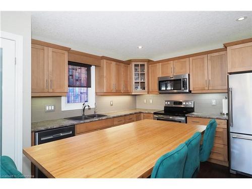 24 Park Place, Tillsonburg, ON - Indoor Photo Showing Kitchen With Double Sink