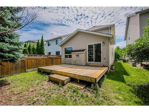 732 Angler Way, Waterloo, ON - Outdoor With Deck Patio Veranda