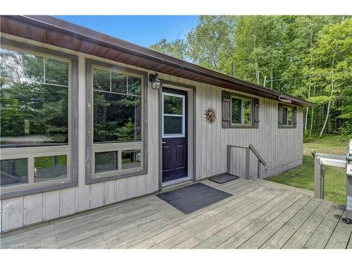 2815 Kawagama Lake Road, Dorset, ON - Outdoor With Deck Patio Veranda With Exterior