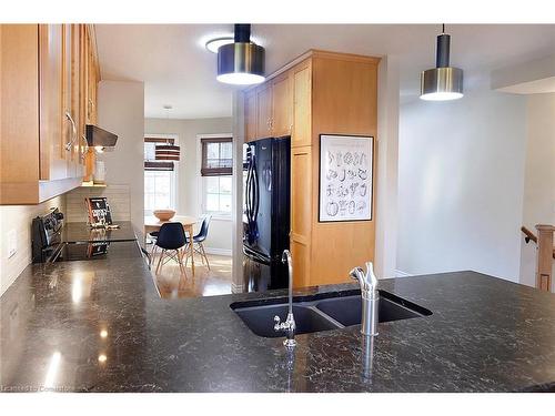 1 Robert Simone Way, Ayr, ON - Indoor Photo Showing Kitchen With Double Sink