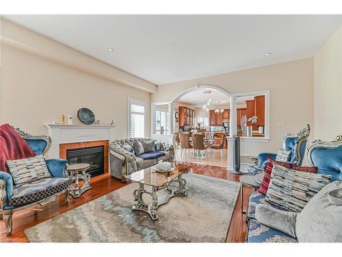 170 The Queens Way, Barrie, ON - Indoor Photo Showing Living Room With Fireplace