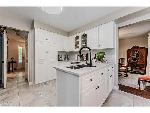 12 Jo Anne Crescent, Centre Wellington, ON - Indoor Photo Showing Kitchen With Double Sink