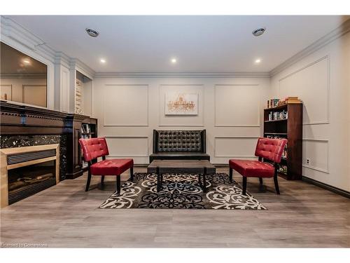 507-255 Keats Way, Waterloo, ON - Indoor Photo Showing Other Room With Fireplace