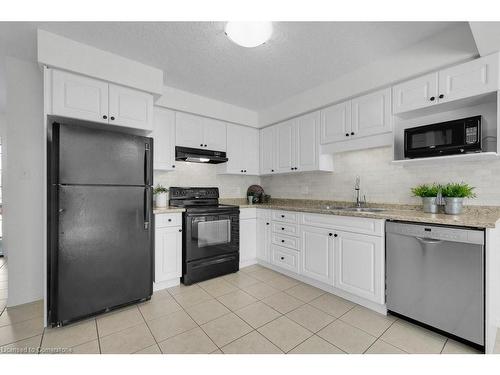 7-10 Fallowfield Drive, Kitchener, ON - Indoor Photo Showing Kitchen With Double Sink