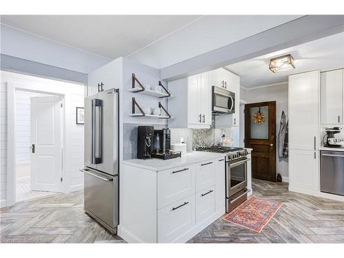 56 David Street, London, ON - Indoor Photo Showing Kitchen With Stainless Steel Kitchen