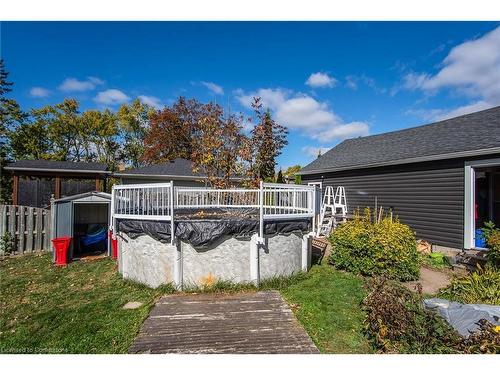 32 River Street, Bloomingdale, ON - Outdoor With Above Ground Pool