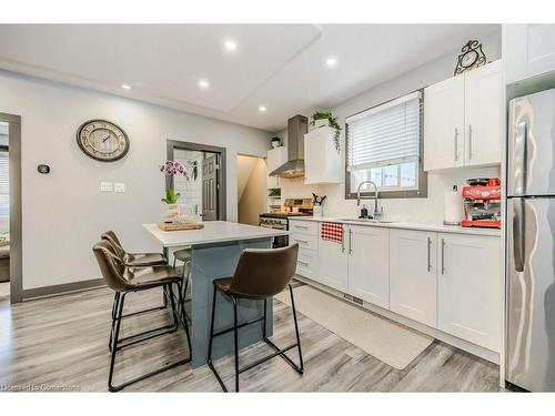 12 Lowell Street N, Cambridge, ON - Indoor Photo Showing Kitchen With Upgraded Kitchen