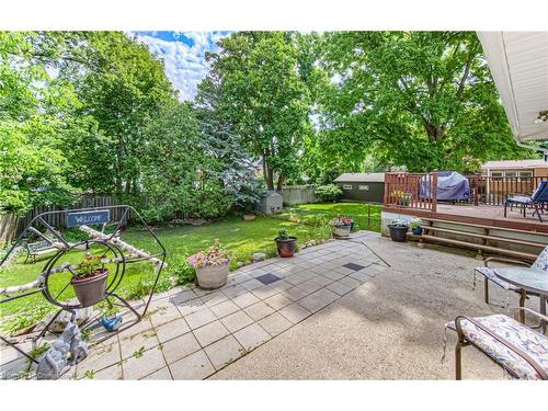 54 Roslin Avenue S, Waterloo, ON - Outdoor With Deck Patio Veranda With Backyard