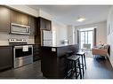 603-155 Caroline Street, Waterloo, ON  - Indoor Photo Showing Kitchen With Upgraded Kitchen 