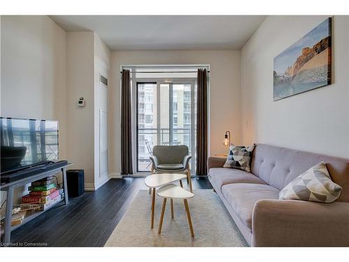 603-155 Caroline Street, Waterloo, ON - Indoor Photo Showing Living Room