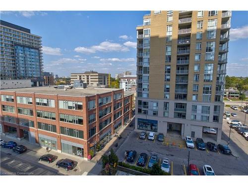 603-155 Caroline Street, Waterloo, ON - Outdoor With Balcony With Facade