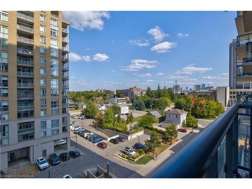 603-155 Caroline Street, Waterloo, ON - Outdoor With Balcony With View